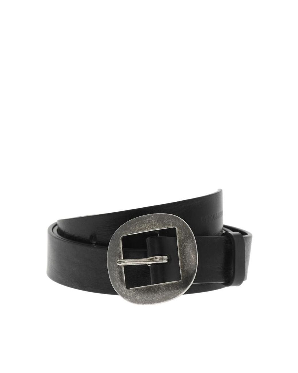 DSquared² Black Solid Belt