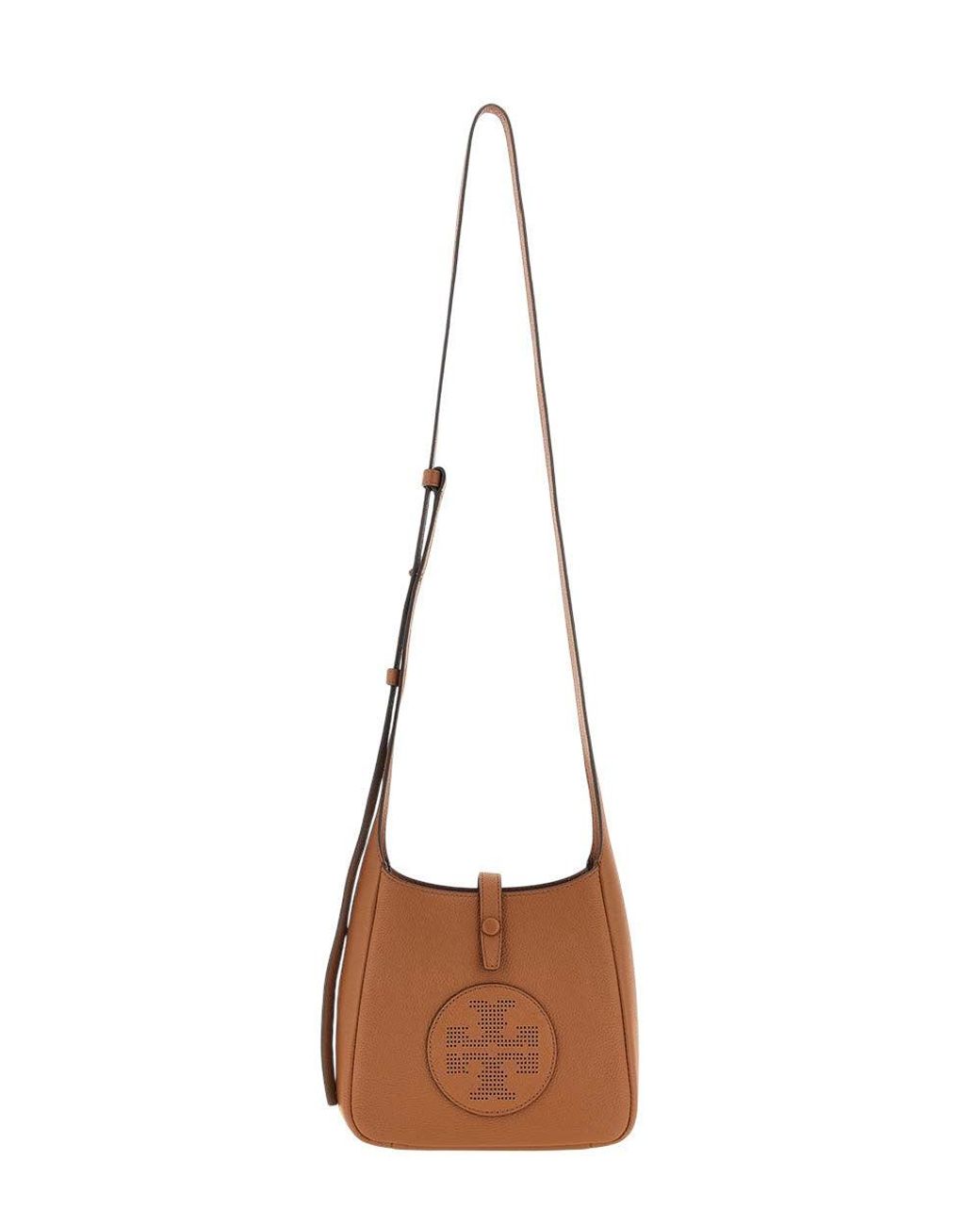 Tory Burch Brown Miller Medium Crossbody Bag