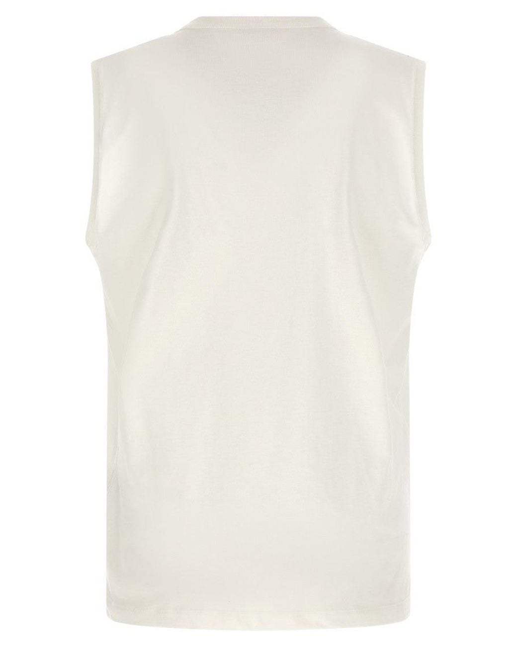 DIESEL White 'T-Bisco-Iod' Top for men