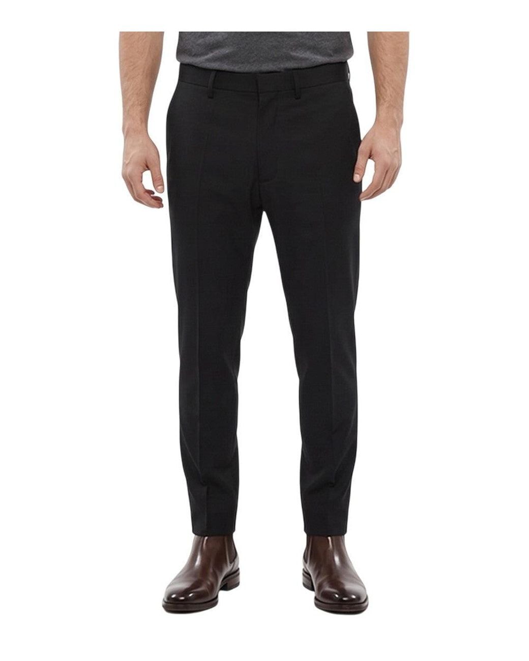 DSquared² Black Slim Trouser Pants for men