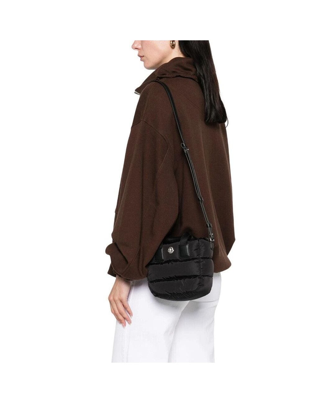 Moncler Black Caradoc Micro Tote