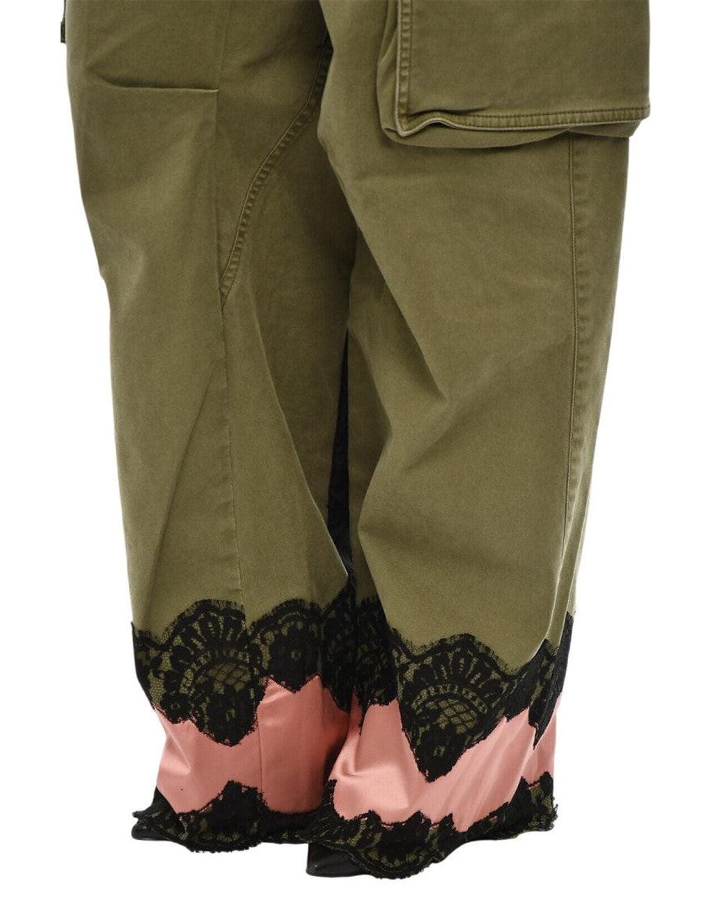 DSquared² Green Relaxed Cargos