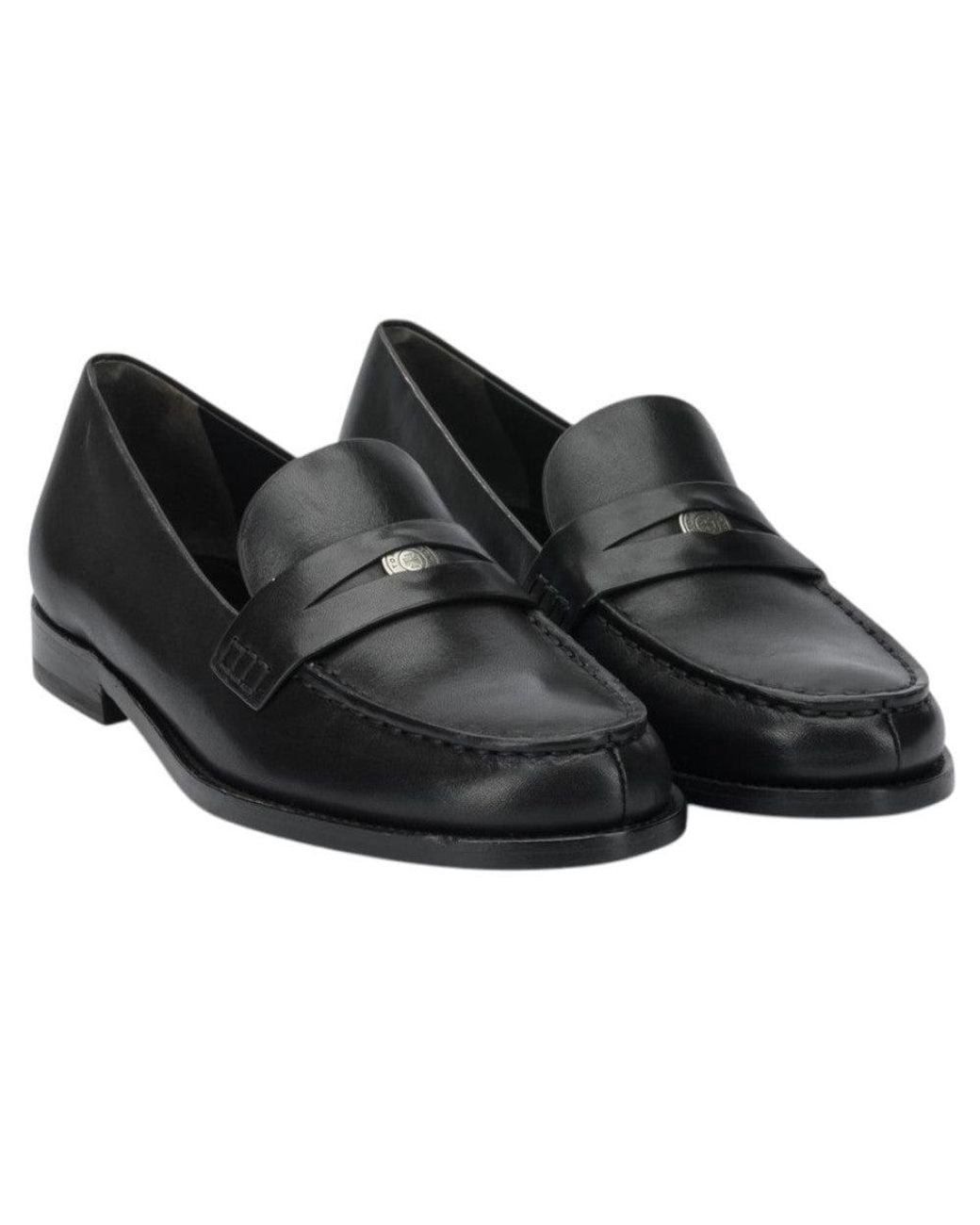 Tory Burch Black Slip On Collection Loafers