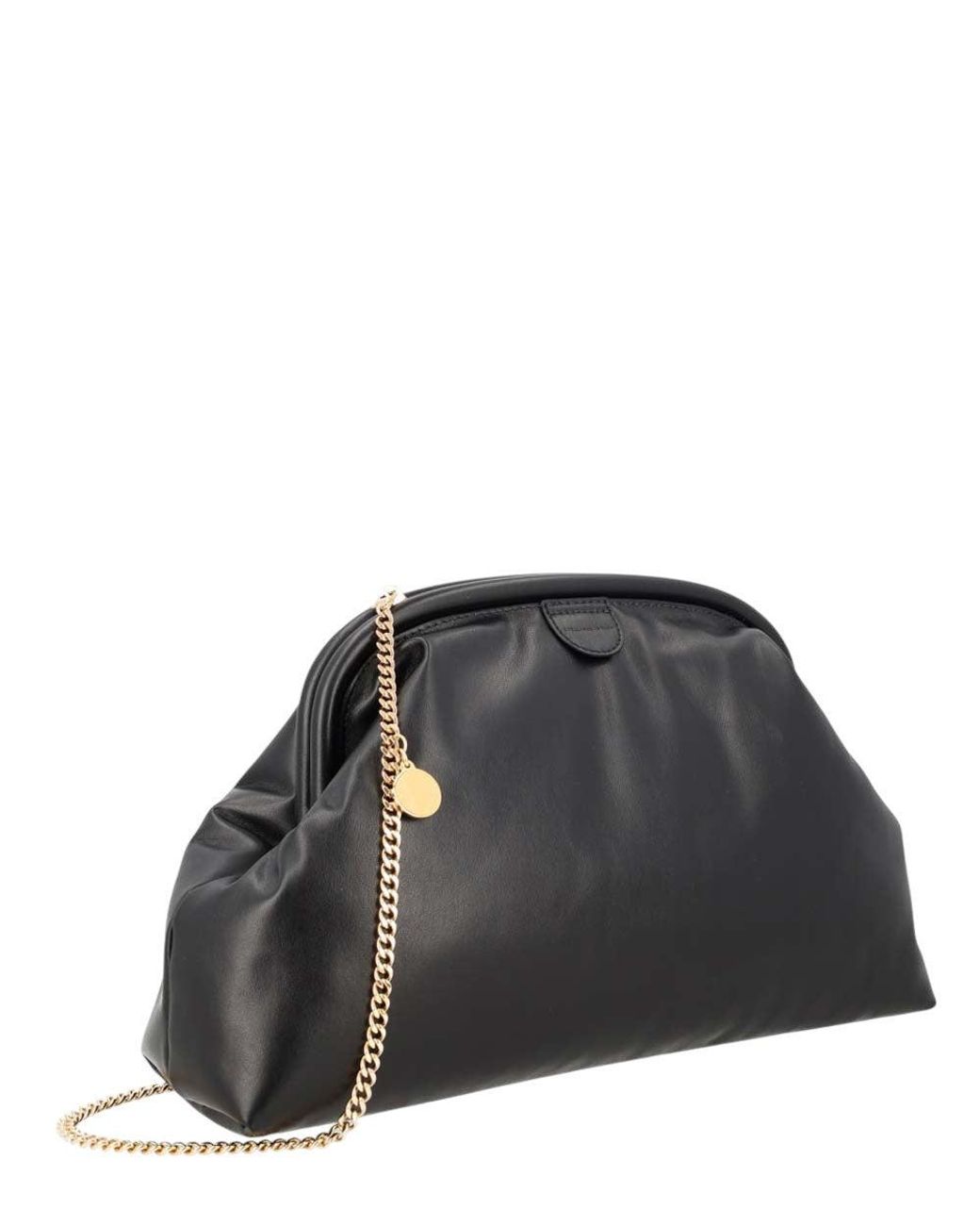 Stella McCartney Black Falabella Clutch