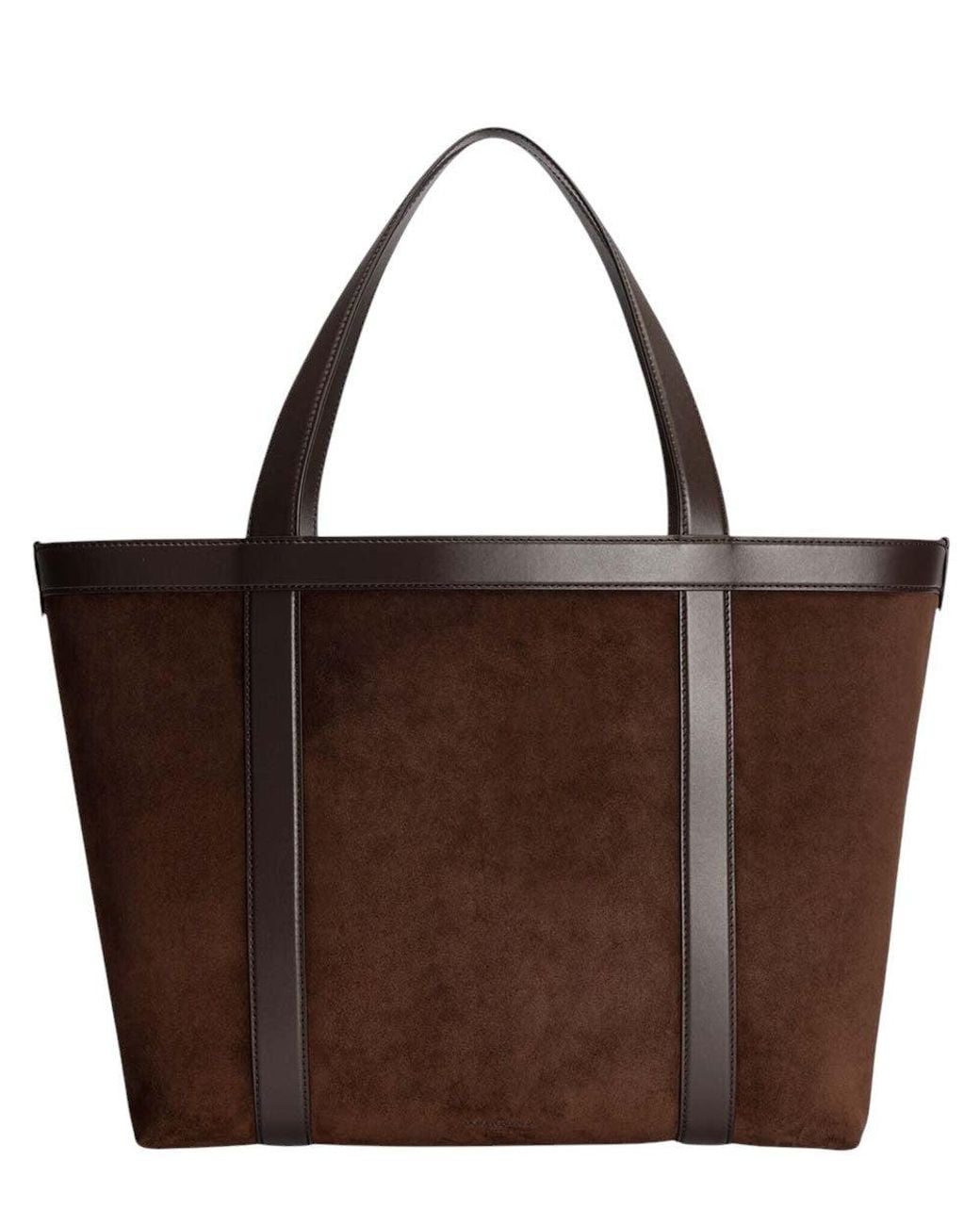 Dolce & Gabbana Brown 3.5 Logo Large Tote