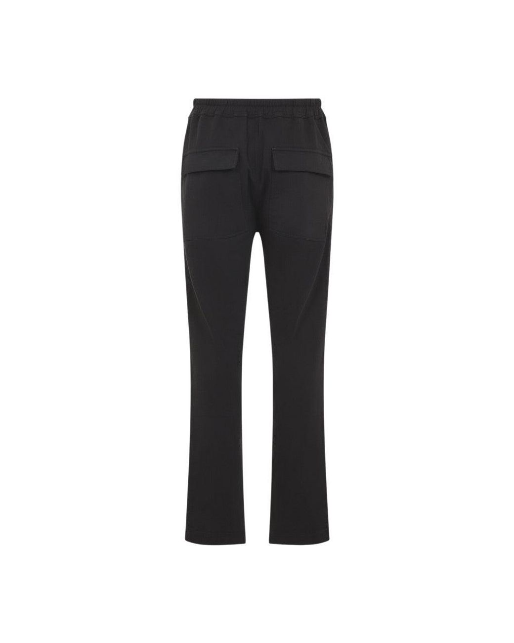 Moncler Black Relaxed Drawstring Pants for men