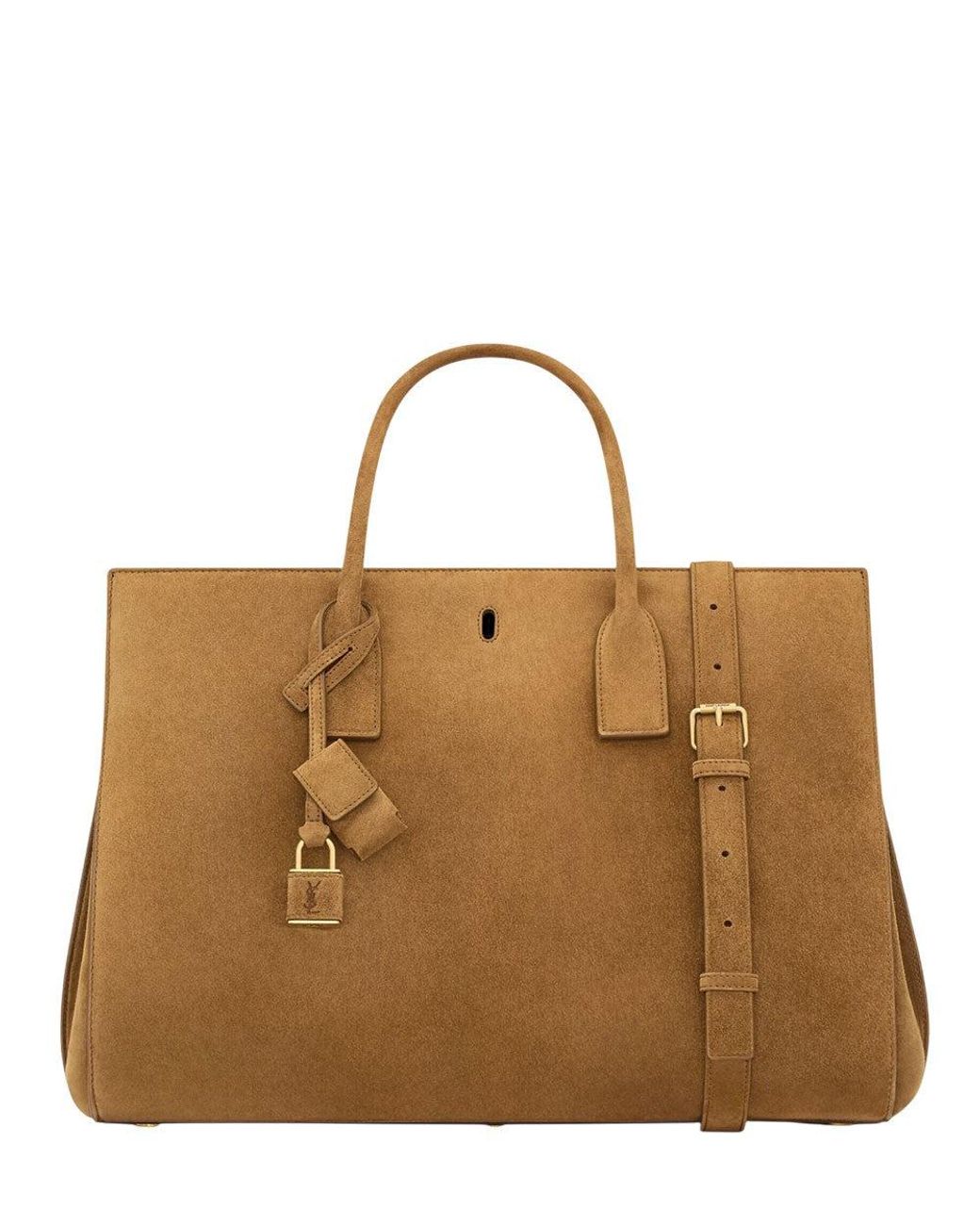 Saint Laurent Brown Sac De Jour Large Satchel