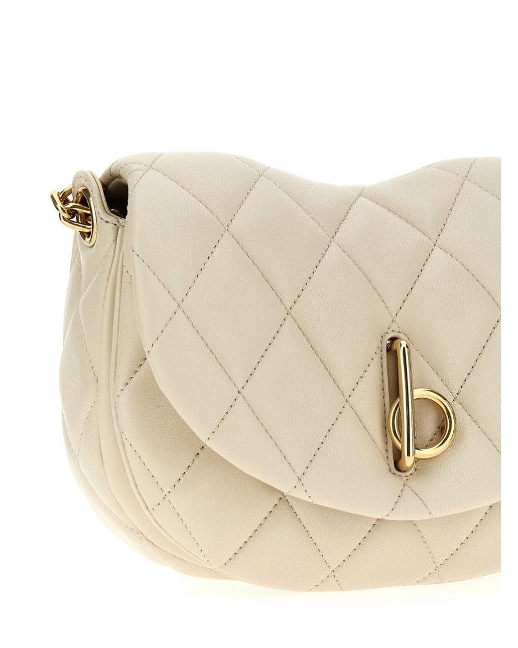 Burberry Natural Rocking Horse Shoulder Bag
