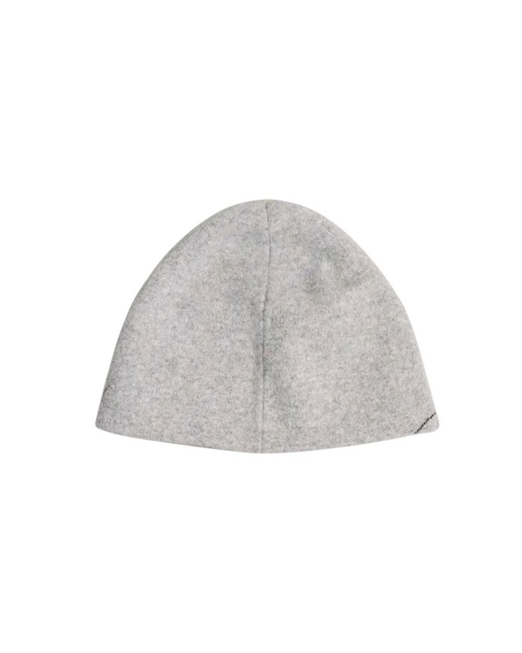 Jacquemus Gray Logo Beanie Cap