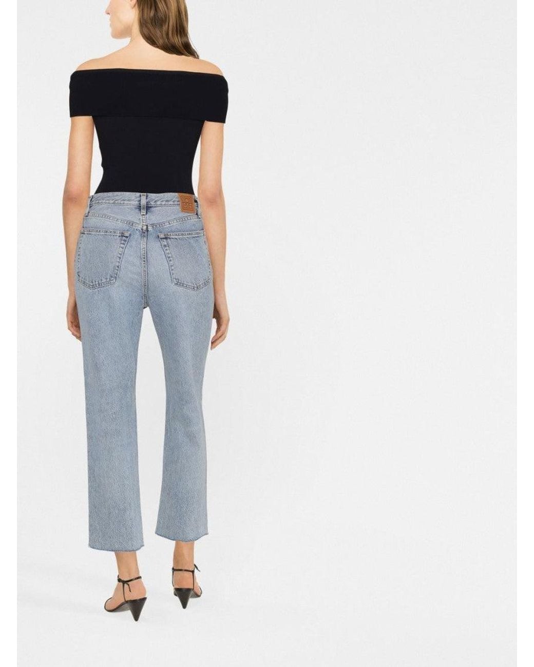 Totême  Blue Light Classic Cut Jeans