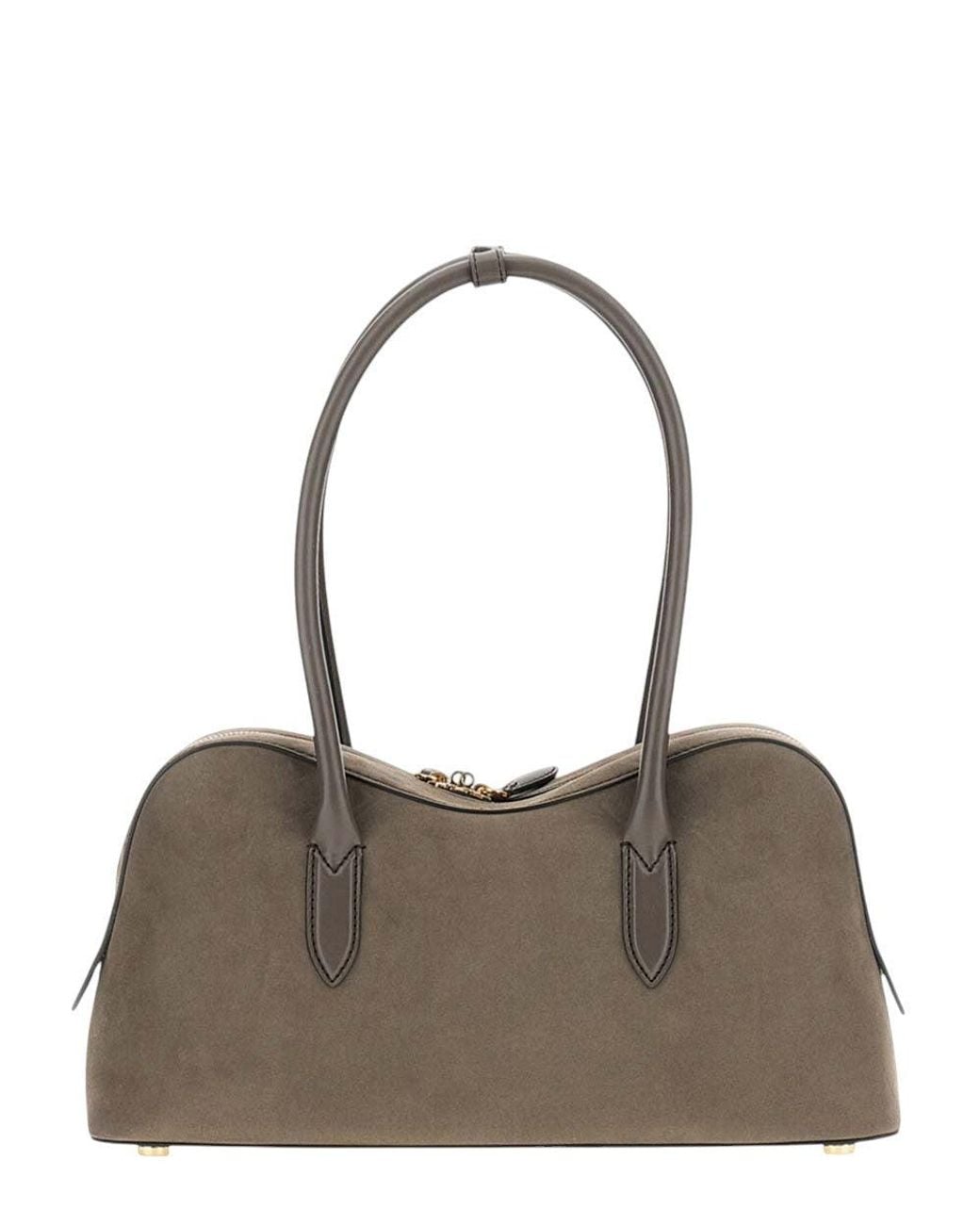 Stella McCartney Brown Dark Ryder Large Shoulder Bag