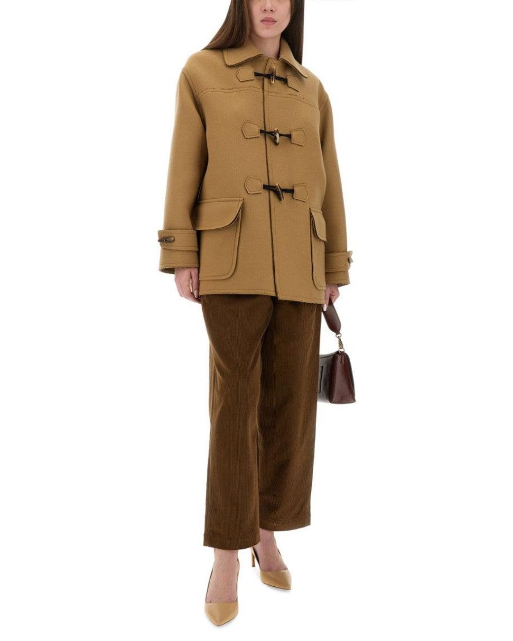 Moschino Brown Moschino Corduroy Cotton Trousers