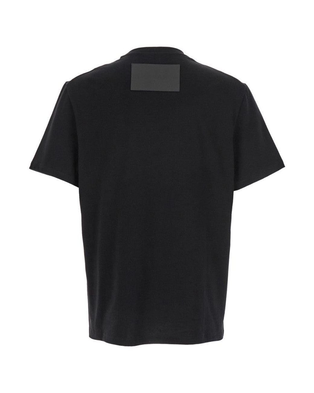 Jil Sander Black Solid T-Shirt for men