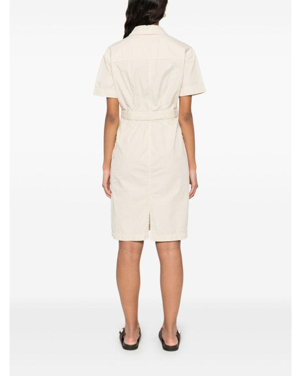 Woolrich Natural Cotton Shirt Dress