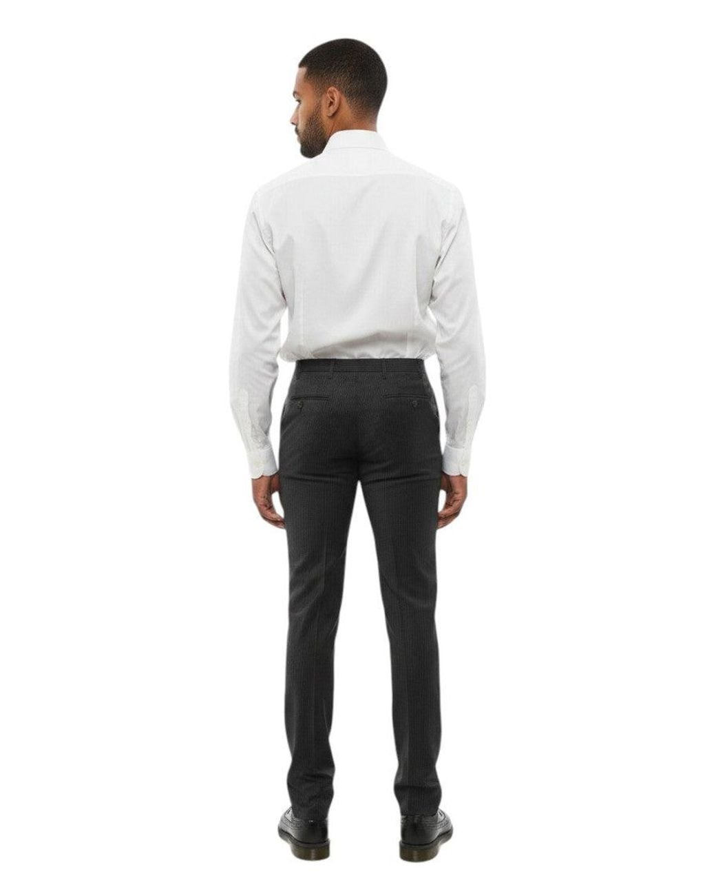 Corneliani Gray Tailored Trousers for men