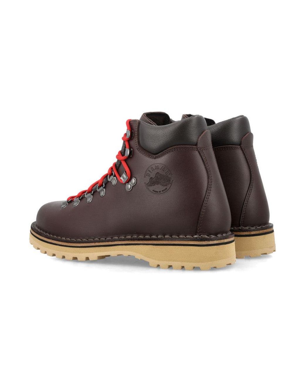 Diemme Brown Roccia Leather Boots for men