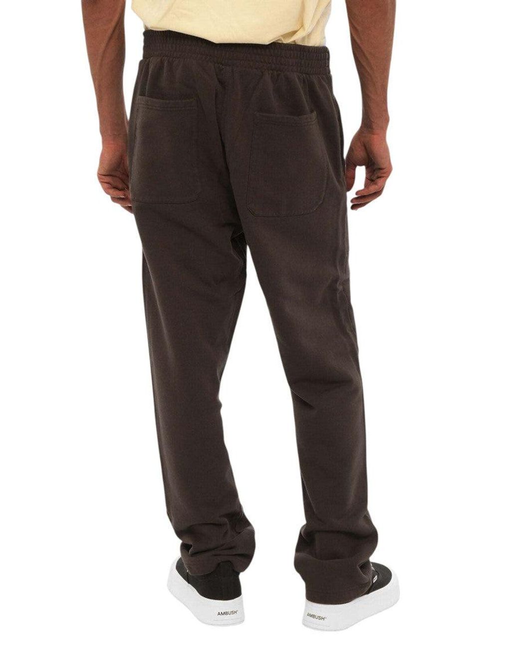 Ambush Black Logo Track Pants for men