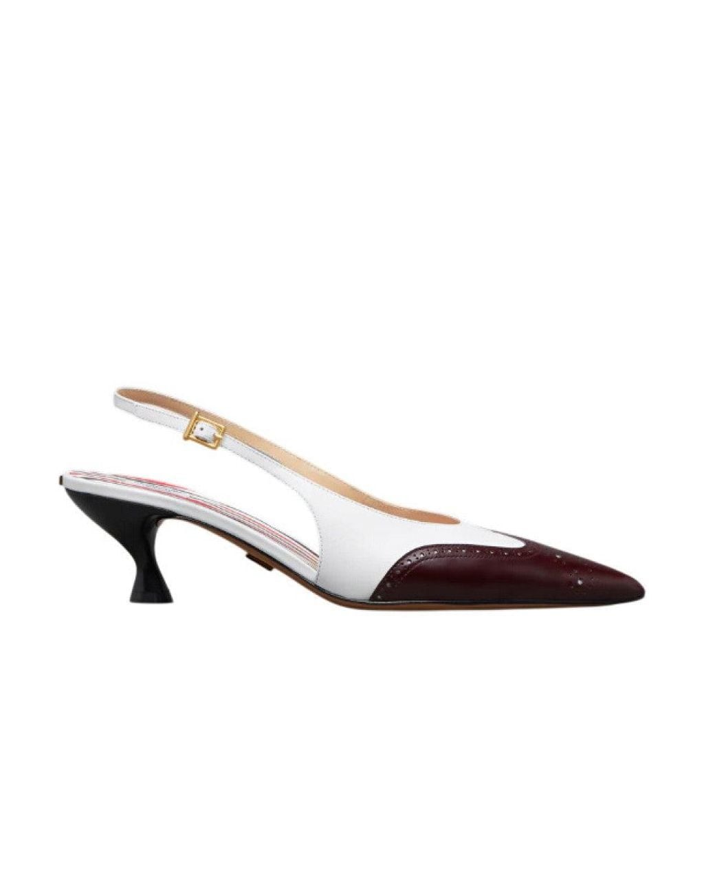 Thom Browne Black Slingback Pumps