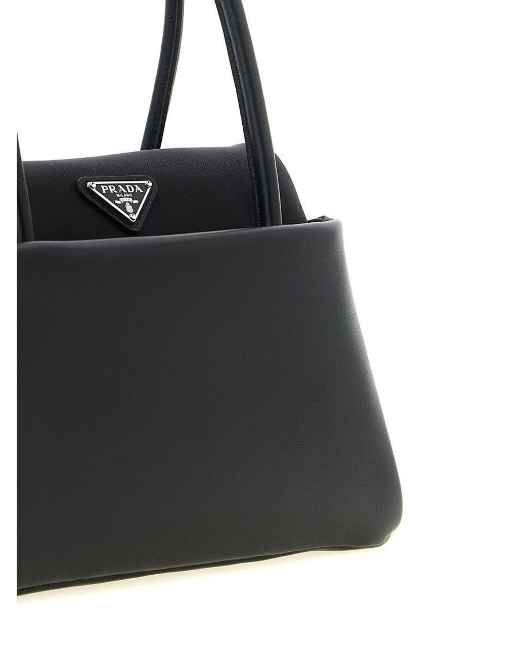 Prada Black Passage Medium Satchel