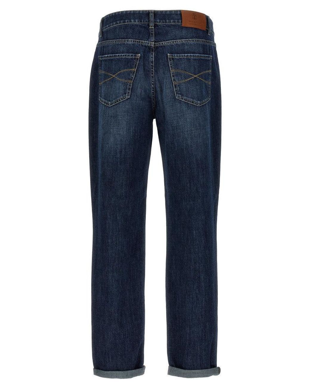 Brunello Cucinelli Blue Jeans for men