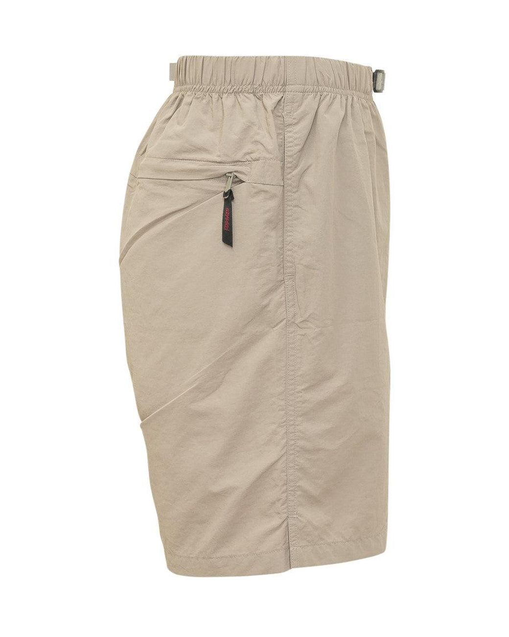 Gramicci Natural Logo Shorts for men