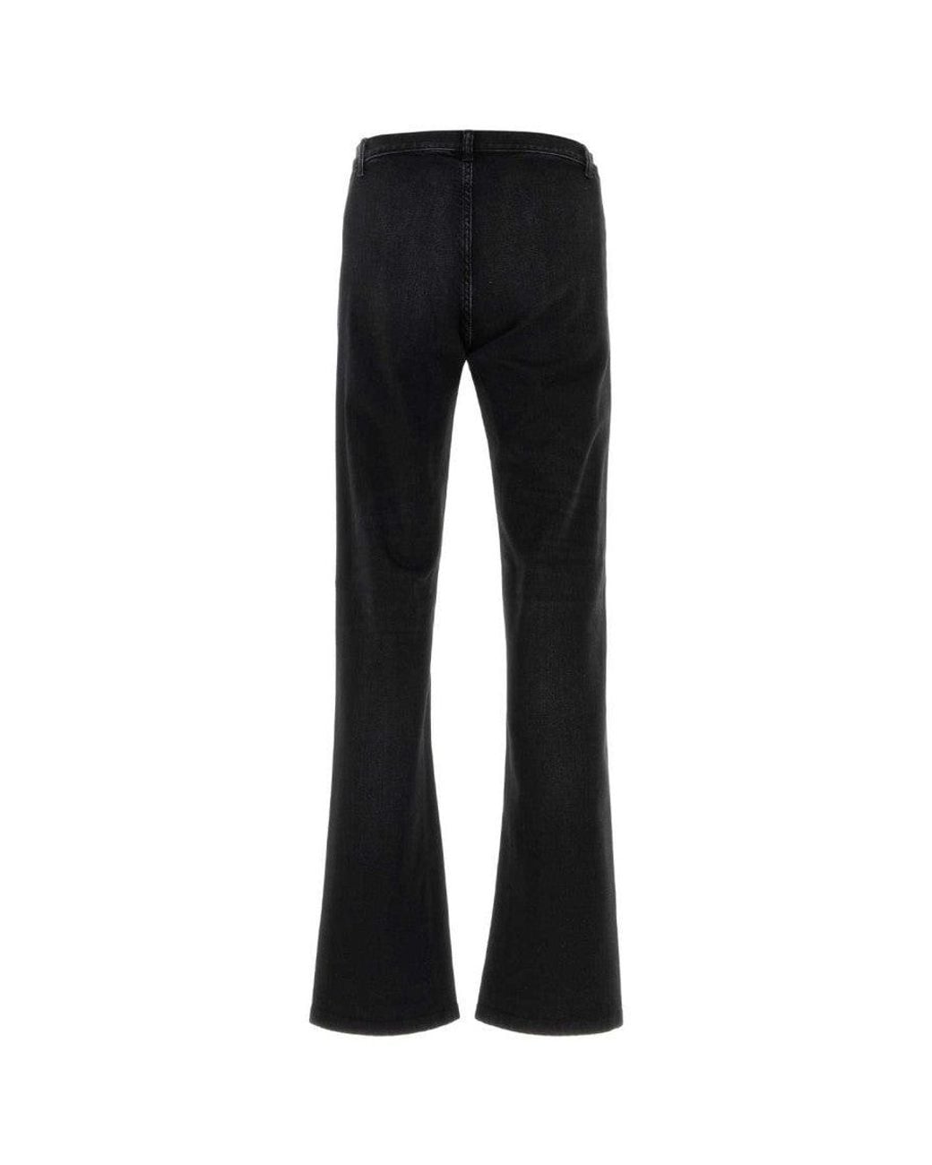 Gucci Black Mid Rise Jeans for men
