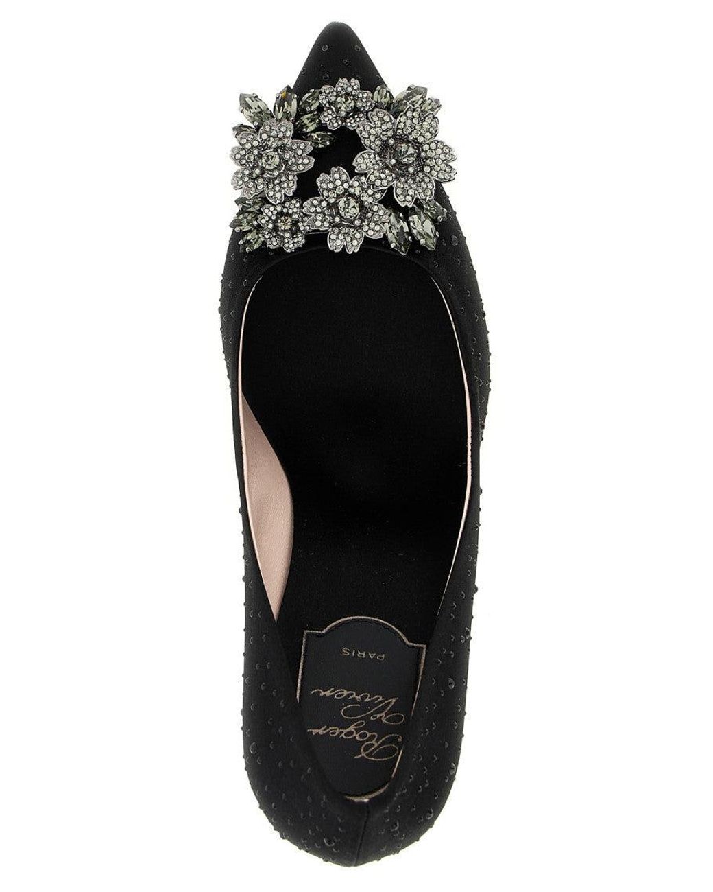 Roger Vivier Black Slip On Pumps