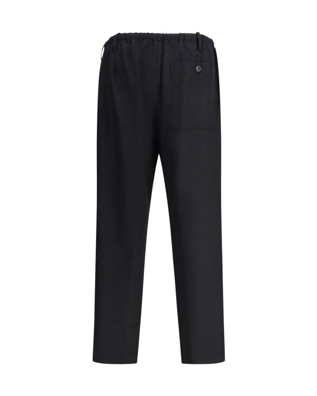 Dries Van Noten Blue Wool Pants for men