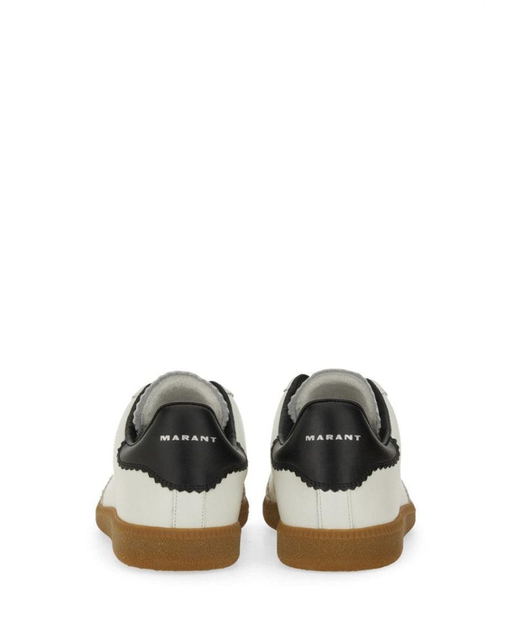 Isabel Marant White Lace Up Sneakers for men