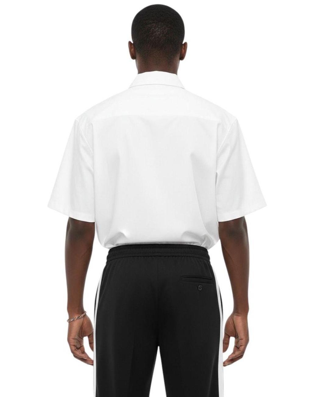 Neil Barrett White Loose Solid Shirt for men