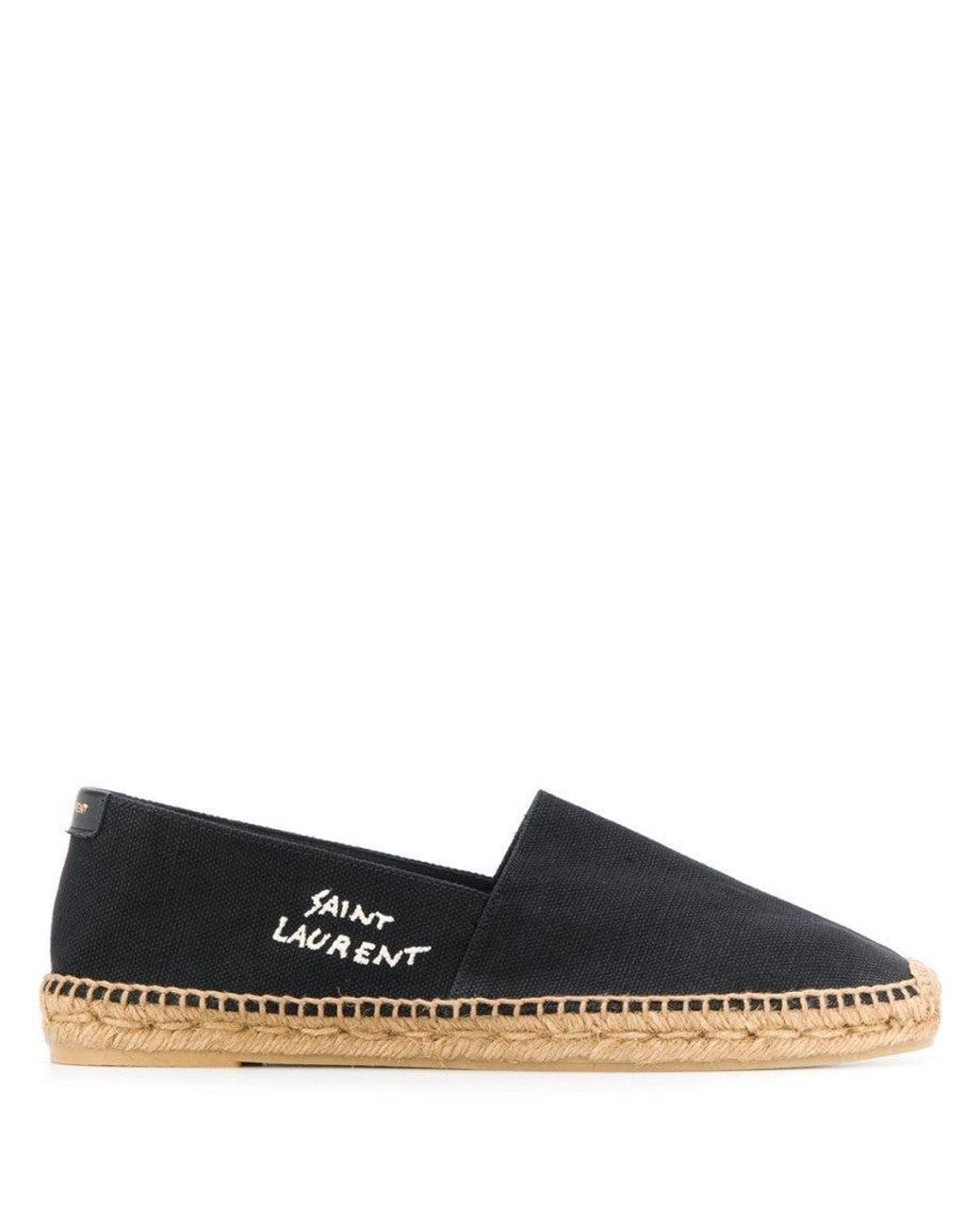 Saint Laurent Blue Signature Canvas Espadrilles for men