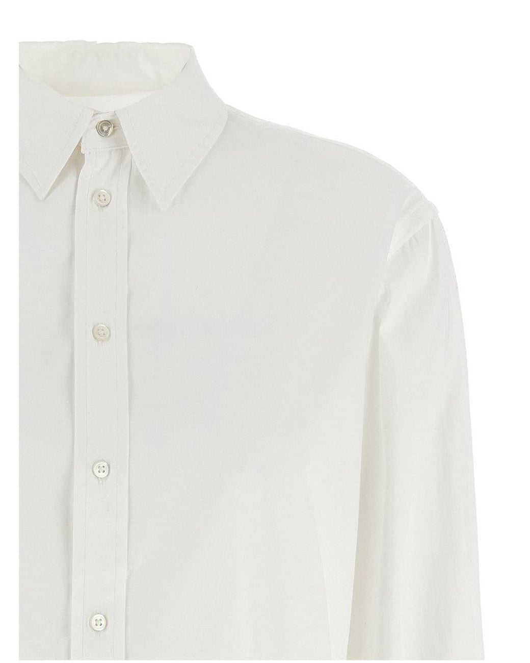 Polo Ralph Lauren White Embroidered Logo Shirt