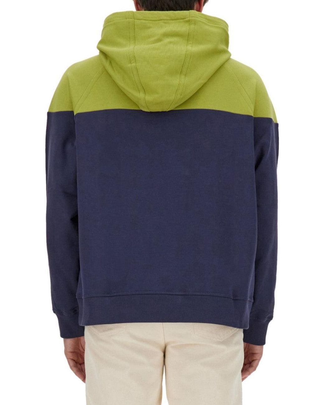 Etro Blue Logo Hood Sweatshirts for men