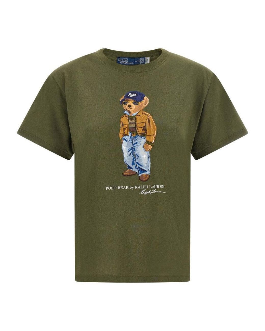 Polo Ralph Lauren Green Graphic Crew Neck T-Shirt