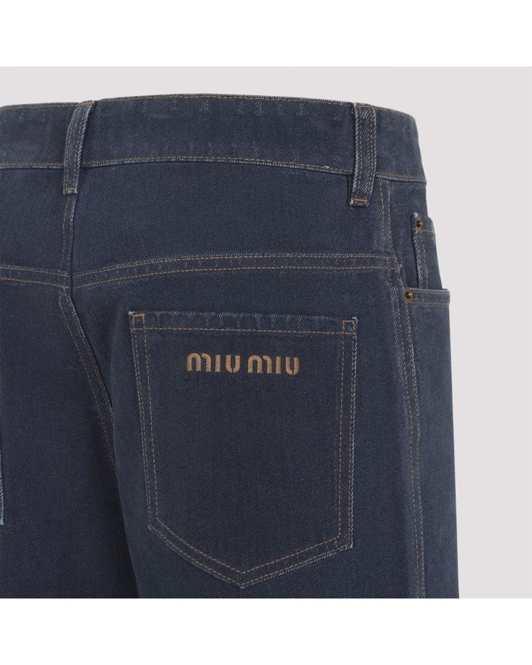 Miu Miu Blue Jeans