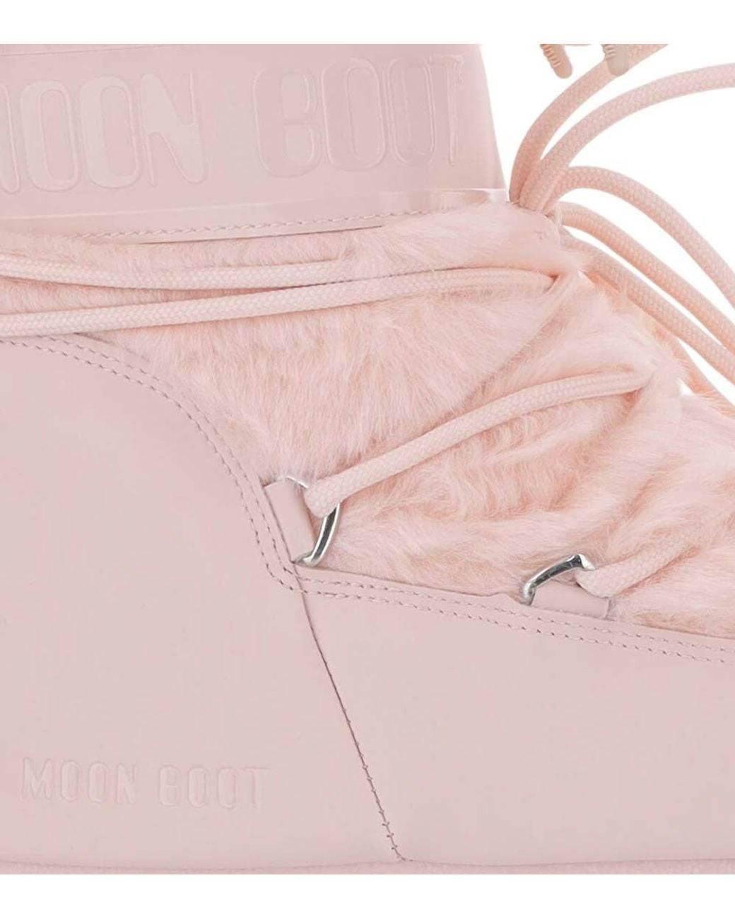 Moon Boot Pink Icon Low Ankle Boots