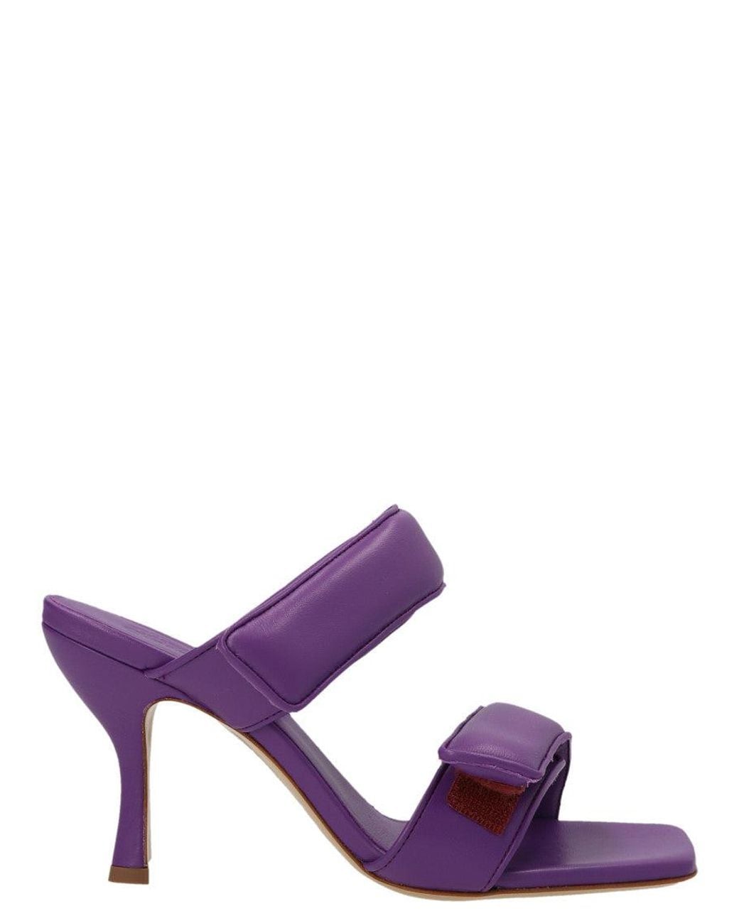 Gia Borghini Purple Slip-On Heels