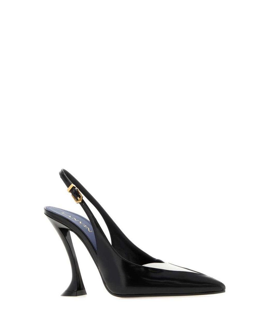 Lanvin Black Leather Pumps