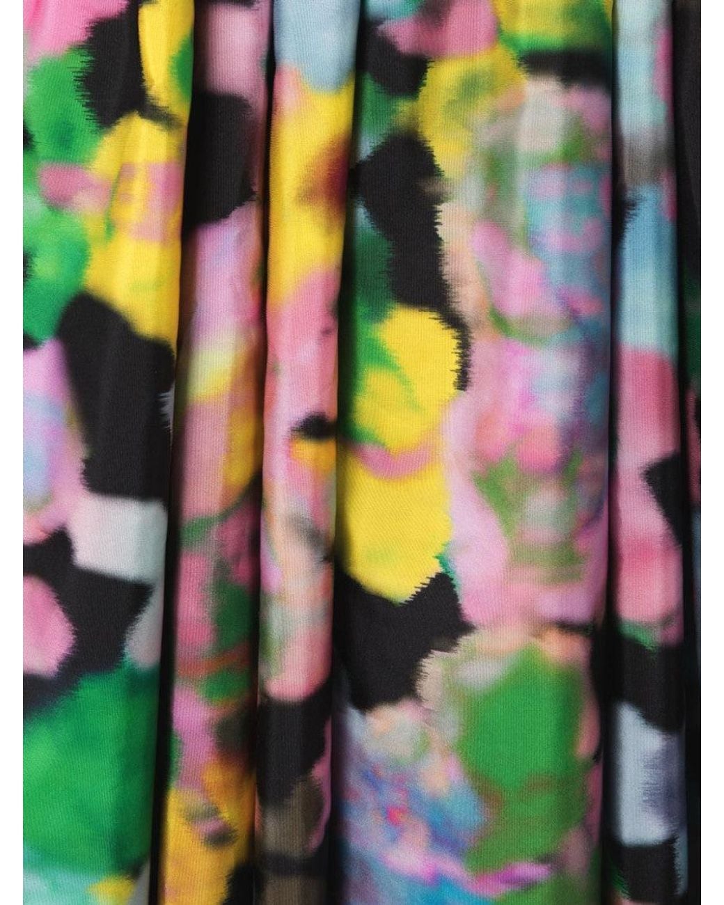 AZ FACTORY Multicolor Off Shoulder Midi Dress