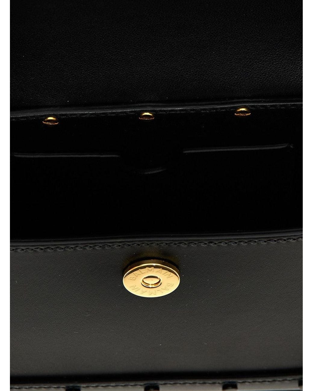 Balmain Black 'B-Buzz Dynasty' Satchel Bag