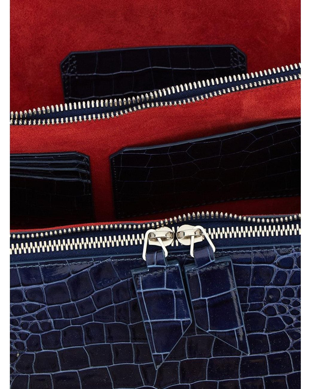 The Attico Blue L'Altra Di Milano Large Shoulder Bag