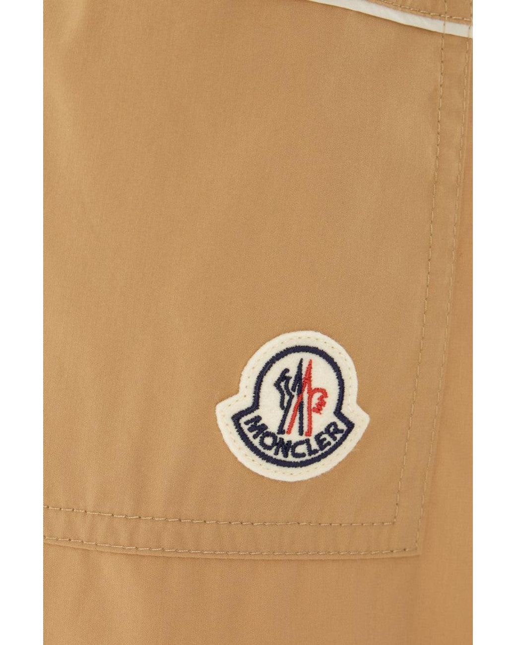 Moncler Natural Solid Shorts