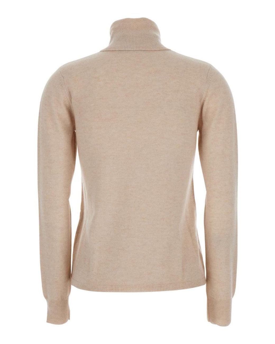 Max Mara Natural Turtle Neck Sweater