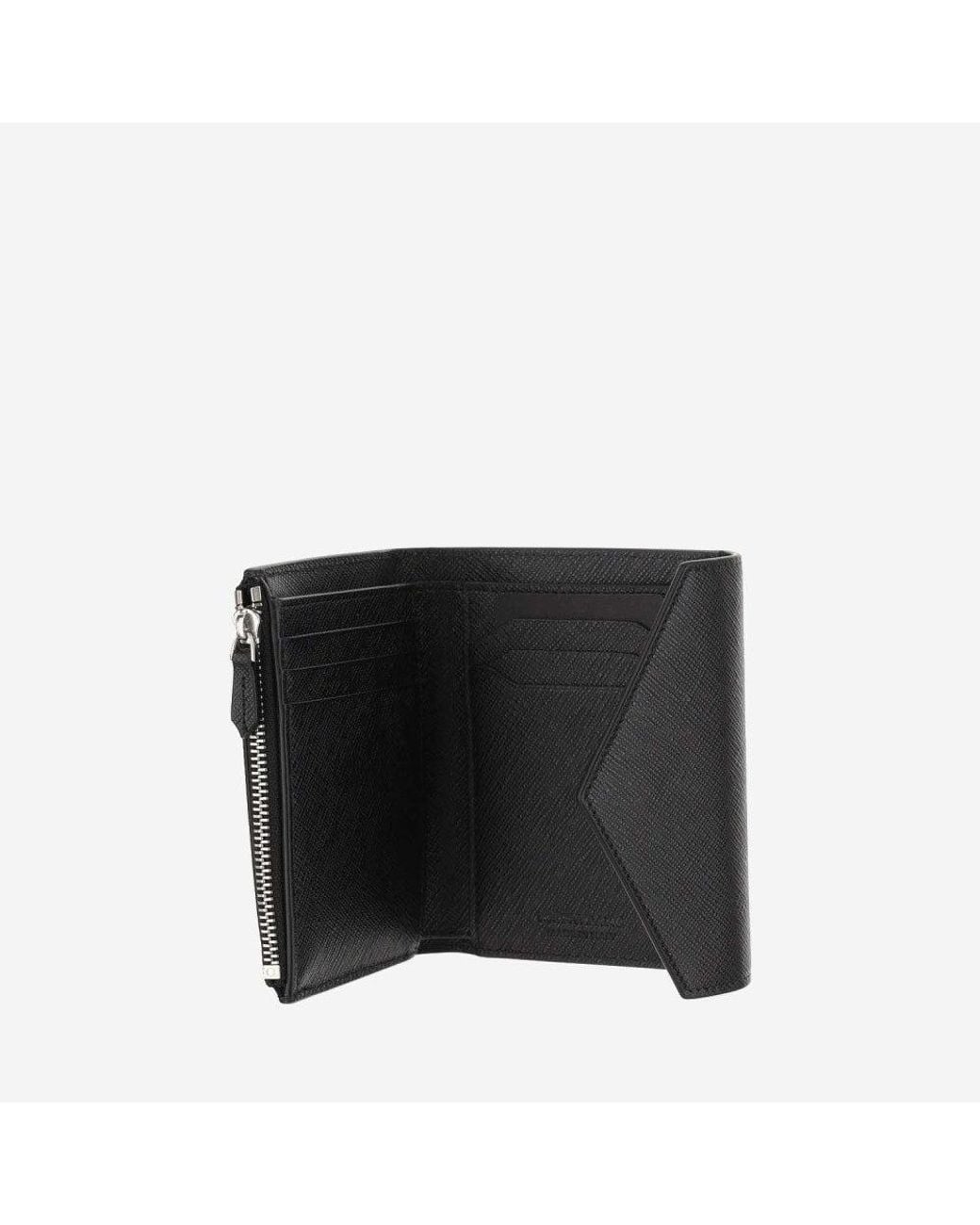 Montblanc Black Solid Wallet for men