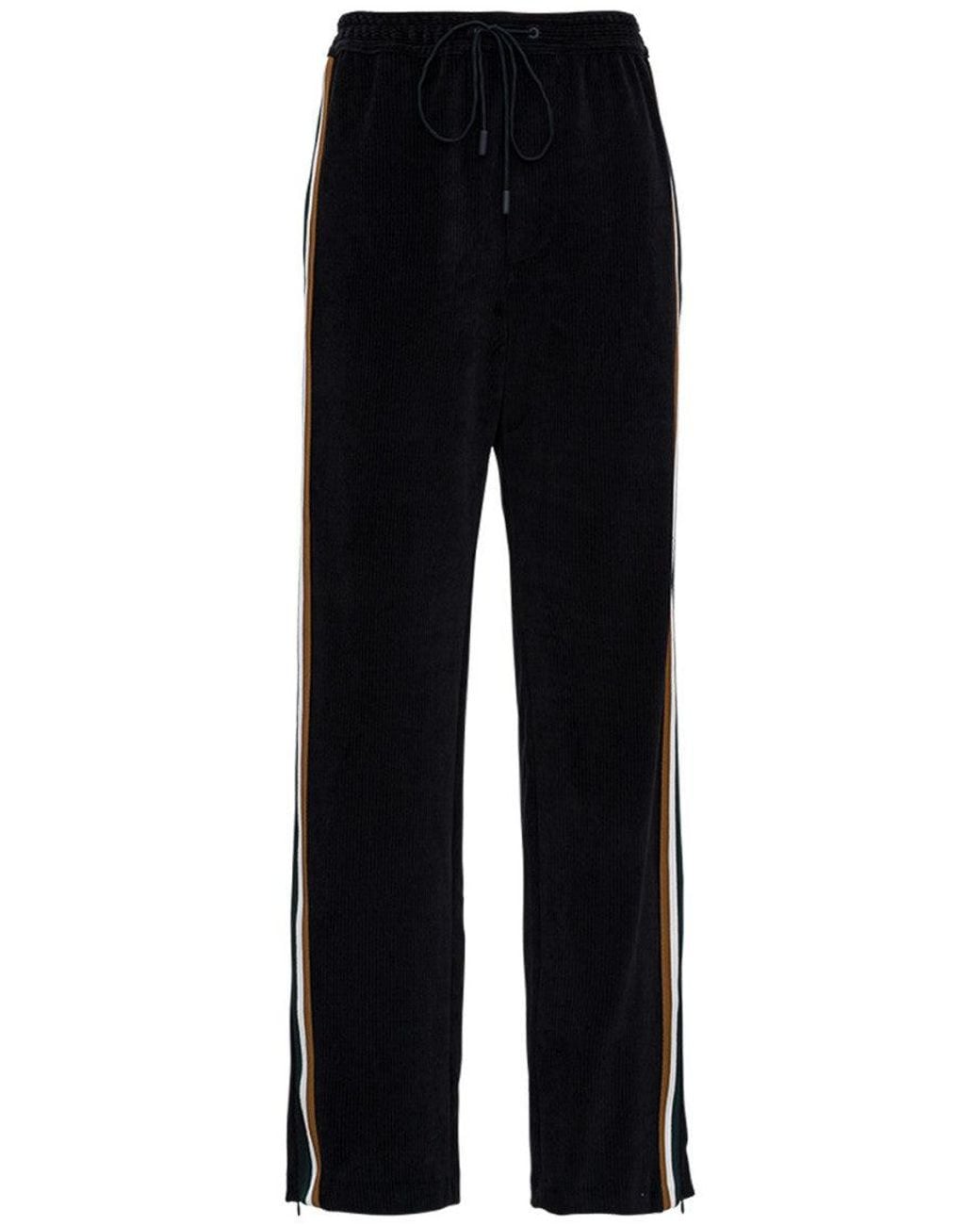 DSquared² Black Relaxed Drawstring Pants