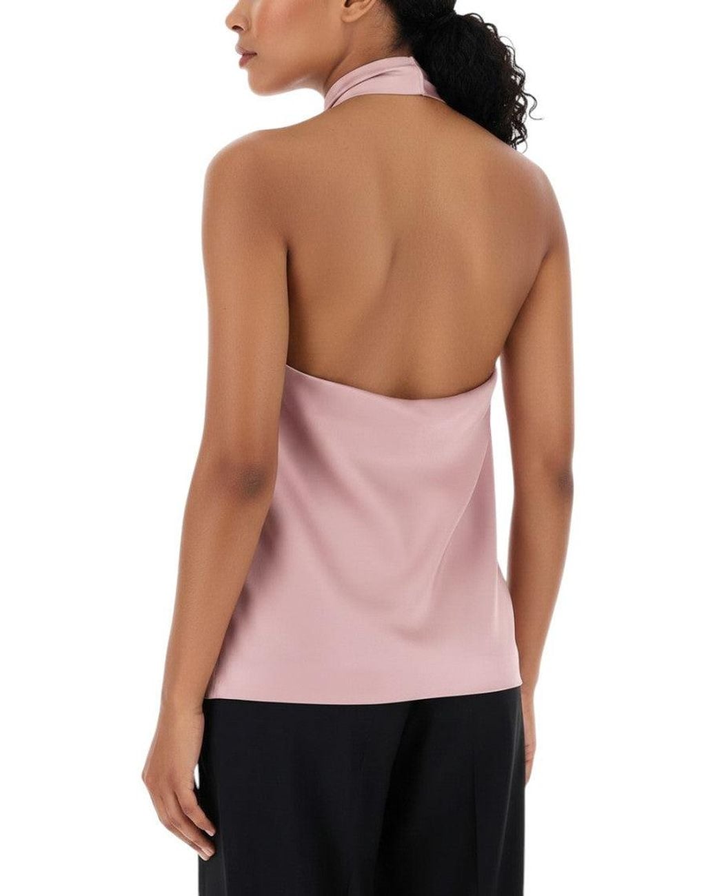 Stella McCartney Pink Halter Neck Top