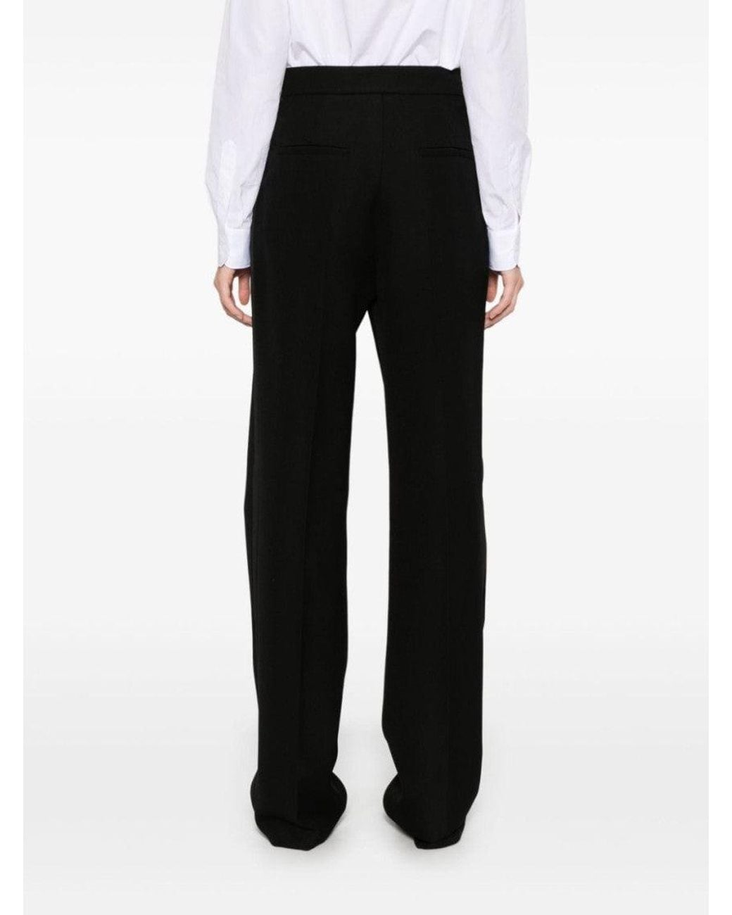 Max Mara Black Wool Trousers