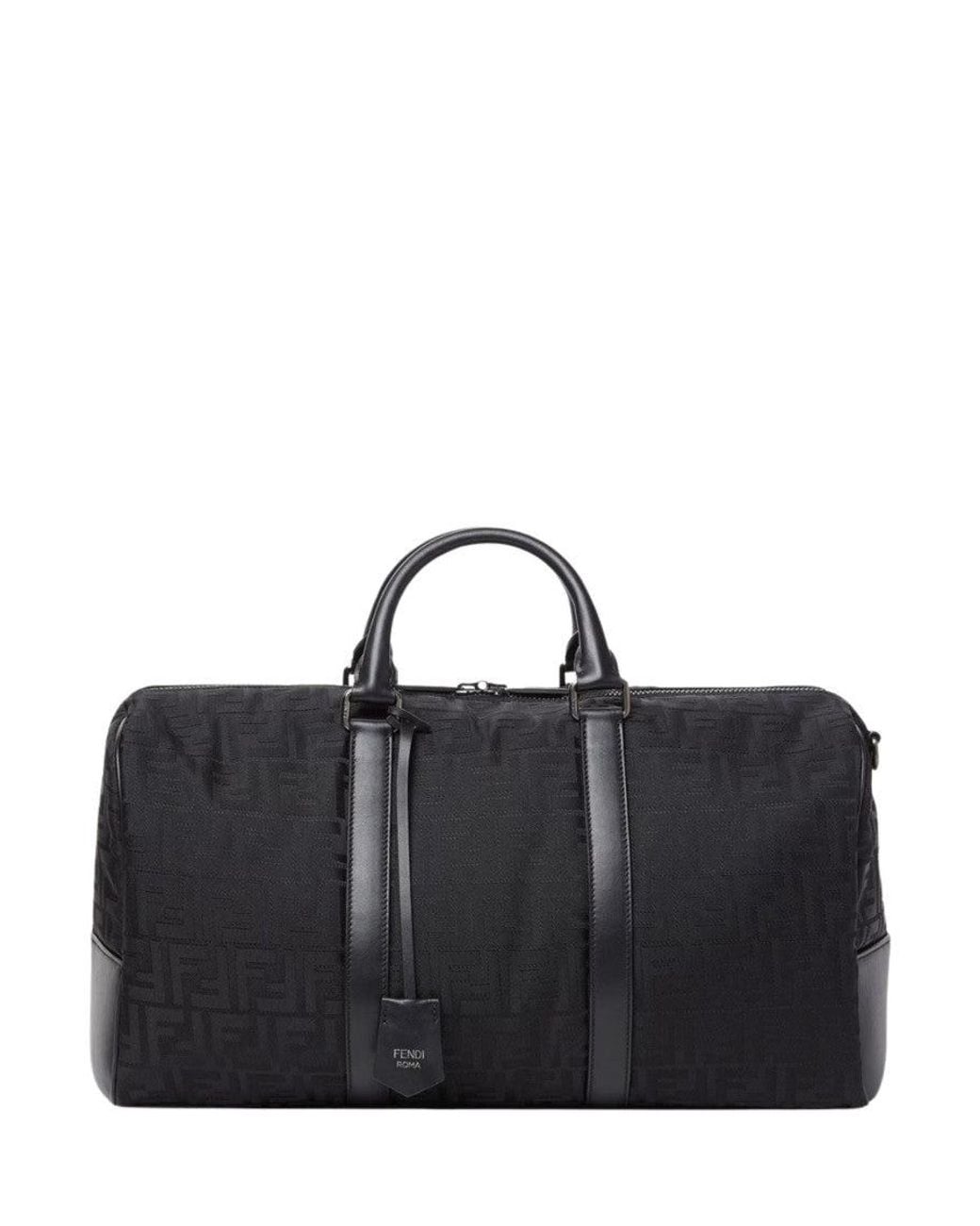 Fendi Black Ff Duffel Bag for men