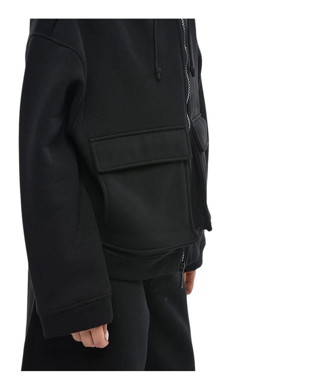 DSquared² Black Solid Hood Sweatshirt