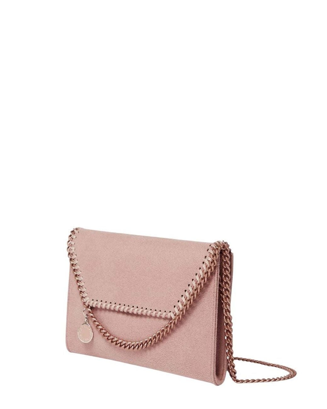 Stella McCartney Pink Falabella Small Crossbody Bag